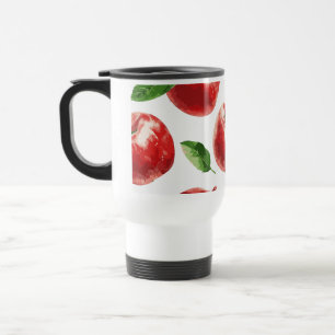Aquarell-Rot-Apfel-Reisebecher Reisebecher