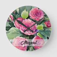 Aquarell-Rote-Rosen-Personalized