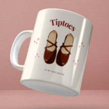 Aquarell-Rote-Schuh-Illustration-Tasse