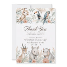 Aquarell-Safari-Baby-Shower-Dankeskarten
