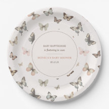 Aquarell Schmetterling Minimalistischer Chic Babys