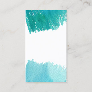 Aquarell-Schmuck-Rücken Marketing-Werbung Visitenkarte