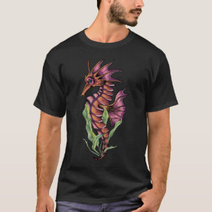 Aquarell-Seepferdchen T-Shirt