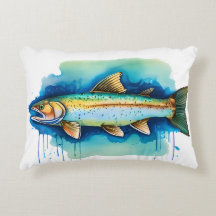 Aquarell-Serie: Forelle/Lachs