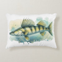 Aquarell-Serie: Zander/Walleye
