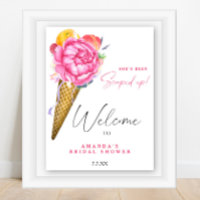 Aquarell Sie wurde ins Brautparty geschossen