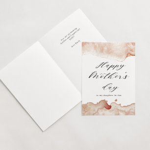 Aquarell-Spritzer-Frohen-Muttertag-Karte Karte