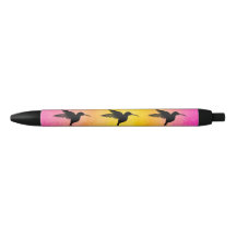 Aquarell-strukturierter Kolibri Colibri Stift