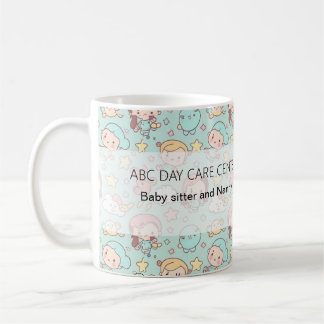 Aquarell Süße Babysitting individuell Kaffeetasse