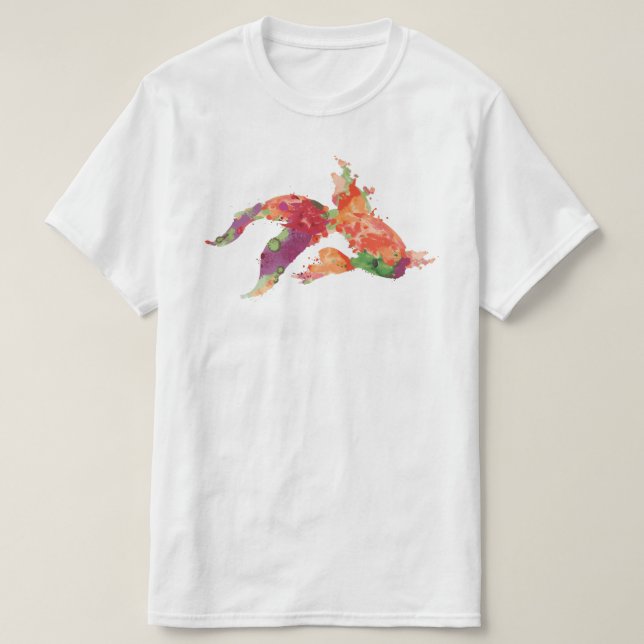 Aquarell T-Shirt (Design vorne)