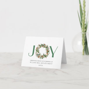 Aquarell-Tannenzapfen-Kranz Weihnachten Unternehme
