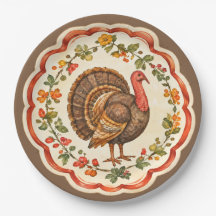 Aquarell Thanksgiving Truthahn
