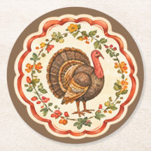 Aquarell Thanksgiving Truthahn