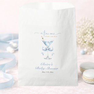 Aquarell Tini One Thema Junge Baby-Party Geschenktütchen