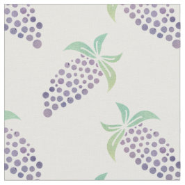 Aquarell-Trauben Stoff