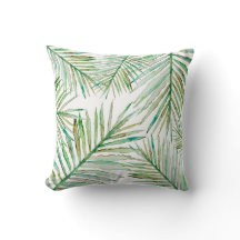 Aquarell-tropisches Palmblatt