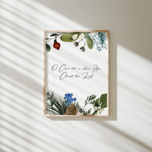 Aquarell, um uns lassen, um ihn zu bewundern poster (Von Creator hochgeladen)