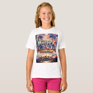 Aquarell Unabhängigkeitstag T-Shirt