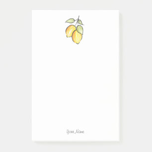 Aquarell und Tintenkläranlagen Post-it Klebezettel