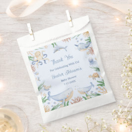 Aquarell unter der Meerwasserdusche Geschenktütchen