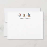 Aquarell-vintage-Angelhaken Flach