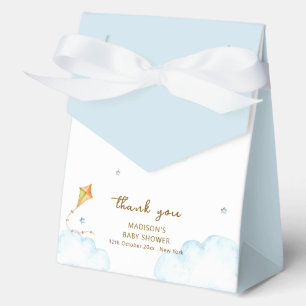 Aquarell Vintage-Flieger Flugzeug Baby Shower  Geschenkschachtel