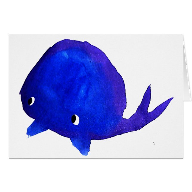 Aquarell-Wal (Vorderseite (Horizontal))