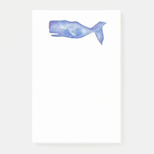 Aquarell-Wal Post-it Klebezettel