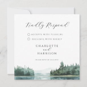 Aquarell-Wald-Bergsee-Hochzeit-RSVP