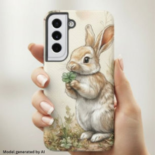 Aquarell-Wald-Hase-Natur Samsung Galaxy Hülle