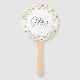 Aquarell Wildblume Mr. or Mrs Game Fächer