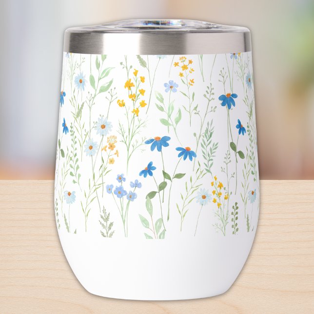 Aquarell-Wildblumenmuster (Von Creator hochgeladen)