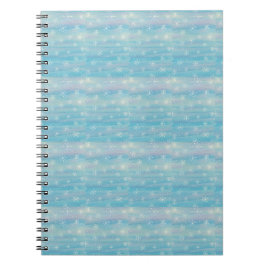 Aquarell-Wintermuster Notizblock
