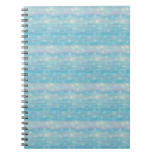 Aquarell-Wintermuster Notizblock