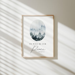 Aquarell wird unser Friedensposter sein Poster