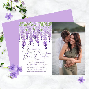 Aquarell-Wisteria-Lila-Hochzeitsfoto