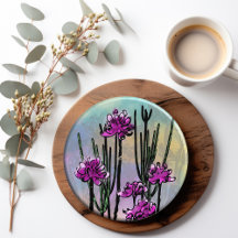 Aquarell Wüstenblüten