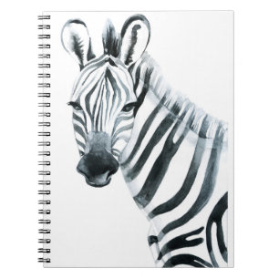 Aquarell Zebra Notizblock