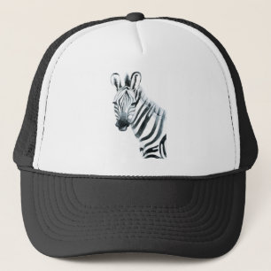 Aquarell Zebra Truckerkappe