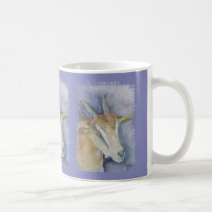 Aquarell-Ziege/Kind Tasse