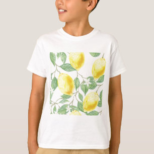 Aquarell-Zitrone T-Shirt