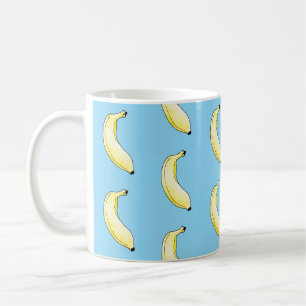 Aquarellbanane Kaffeetasse