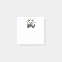 Aquarellbären Panda Bears Mama & Baby in Bamboo