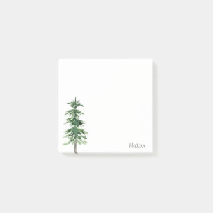 Aquarellbaum Post-it Klebezettel