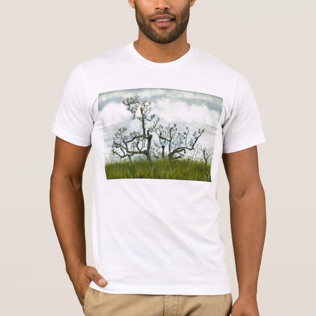 Aquarellbaum T-Shirt (Vorderseite)