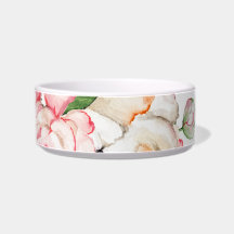 Aquarellbäume in zarten Farben