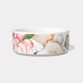 Aquarellbäume in zarten Farben Napf