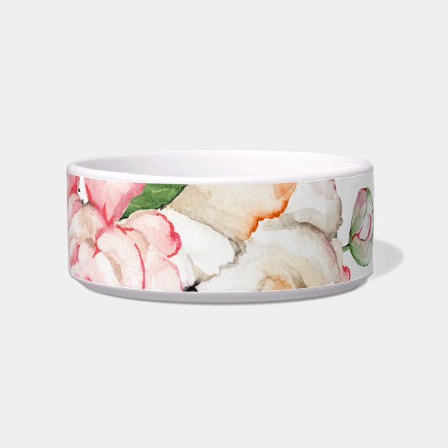 Aquarellbäume in zarten Farben Napf (Rechts)