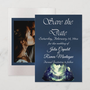 Aquarellberge Save The Date