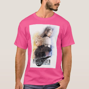 Aquarellbild von Wolkenbruch und Sephiroth T-Shirt
